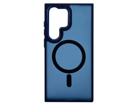 Shadow Matt Metal Buttons MagSafe Samsung S24 Ultra navy blue