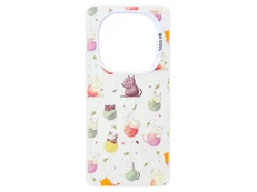 Накладка So Cool Print Glitter Shell Redmi Note 14 Pro 4G cat with threads