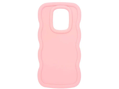 TPU Wavy Sides Redmi Note 9 pink