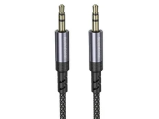 Кабель AUX Borofone BL24 3.5 to 3.5 (1m) gray