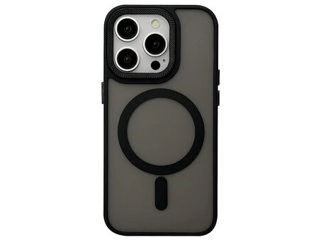 Shadow Matt Metal Buttons Corrugated MagSafe iPhone 14 Pro Max black