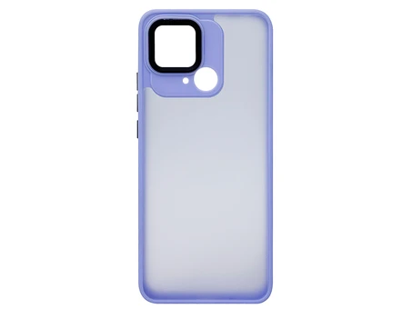 Shadow Matt Metal Buttons Redmi 10C/Poco C40 purple