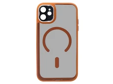 Накладка Metal Protection MagSafe iPhone 11 orange