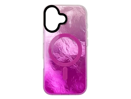 Накладка Shiny Mountain MagSafe iPhone 17 pink