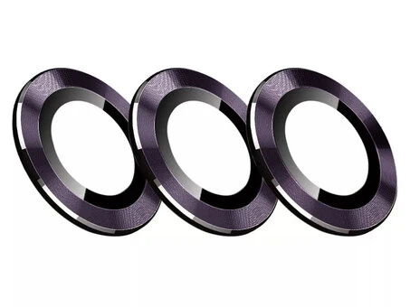 Скло на камеру Xinreeu iPhone 14 Pro Max deep purple