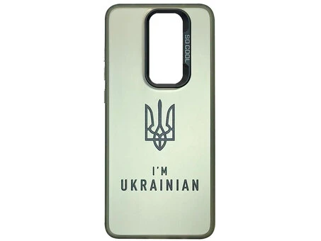 Чехол So Cool Print UA Redmi Note 8 Pro Я украинец серый