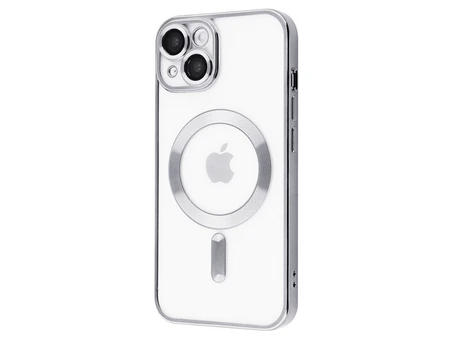 Силікон Cosmic camera CD Magsafe iPhone 15 silver