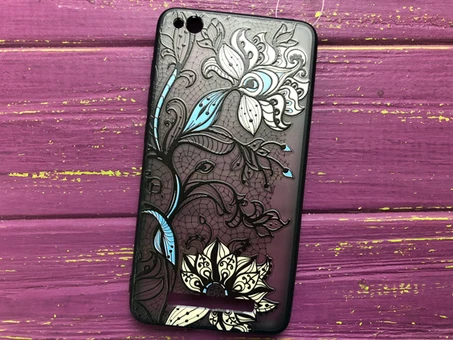 Rock Tatoo Redmi 5A Голуб.цветы