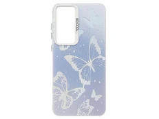 Накладка So Cool Matte Samsung S25 FE white butterflies