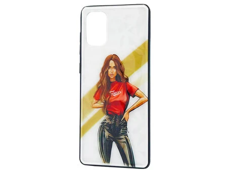 Prisma Ladies Samsung M51 Girl Red