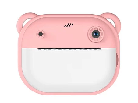 Портативний дитячий фотопринтер Teddy pink