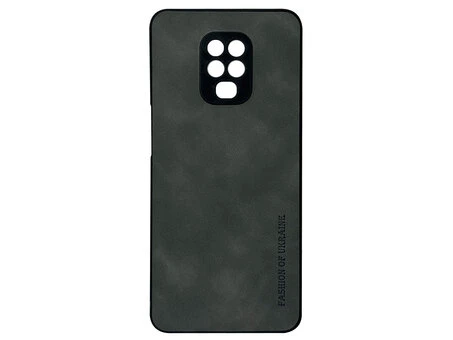 Накладка Nubuck Fashion of Ukraine Redmi Redmi Note 9s/Note 9 Pro/Note 9 Pro Max gray