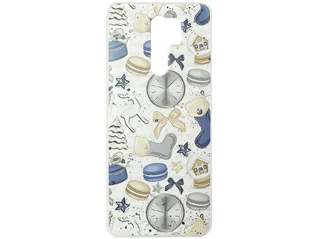 Силиконовый чехол Print Redmi 9 Holiday mood blue