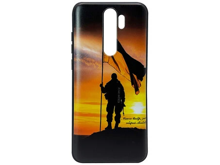 Силікон Black Print Redmi Note 8 Pro choose freedom