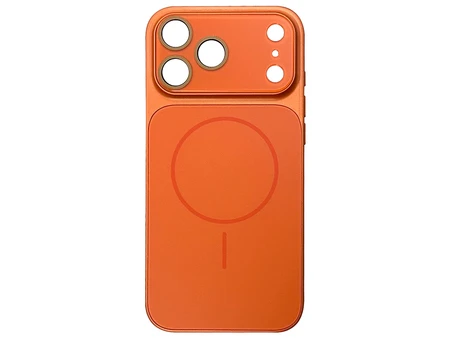 Накладка AG Nano Glass MagSafe iPhone 17 Pro orange