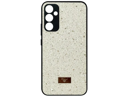 Накладка Level Shining Diamond Samsung A34 white