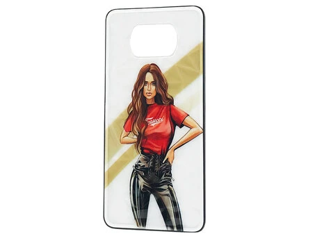 Prisma Ladies Poco X3/X3 Pro Девушка Красный