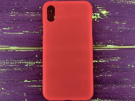 Силікон iPhone X/Xs Red