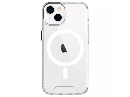 Space Drop Protection MagSafe iPhone 15 clear