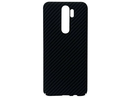Plastic Carbon Case Redmi Note 8 Pro black