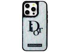 Чохол Luxury Logo Dior Collection Iphone 16 Pro mint black