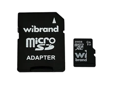 Карта пам'яті (UHS-1 U3) Wibrand 256GB (10) + adapter