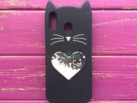 3D CAT'S Love Samsung M20 Black