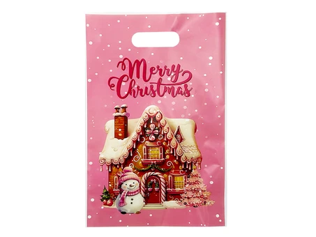 Пакет Новорічний поліетиленовий Merry Christmas