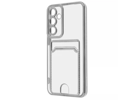 Cosmic Силікон Camera Card Case Samsung S24+/S25+ silver