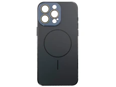 Накладка Matte Soft Touch MagSafe Lens Camera iPhone 15 Pro Max black