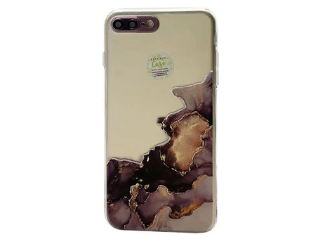 Силікон S-Case iPhone 7+/8+ clear/violet