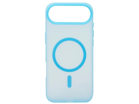 Накладка Silicone Matt MagSafe iPhone 17 Air light blue