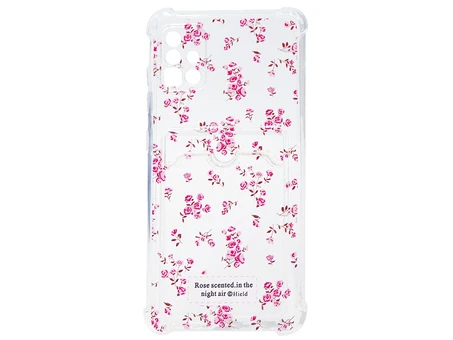 Ультрабронь CARD CASE Print Samsung A51 Flowers