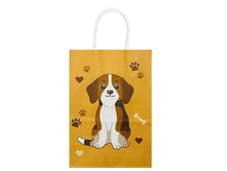 Пакет подарунковий Puppy orange