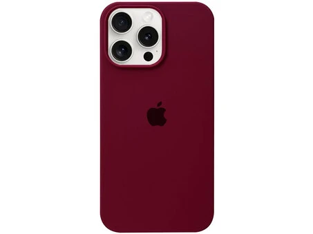Case soft touch низ iP 15 Pro (36) rose red