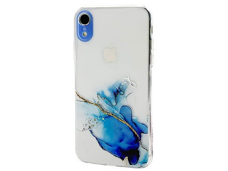 Силікон S-Case iPhone Xr clear/blue
