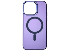 Накладка Magnetic Matte MagSafe iPhone 14 Pro deep purple