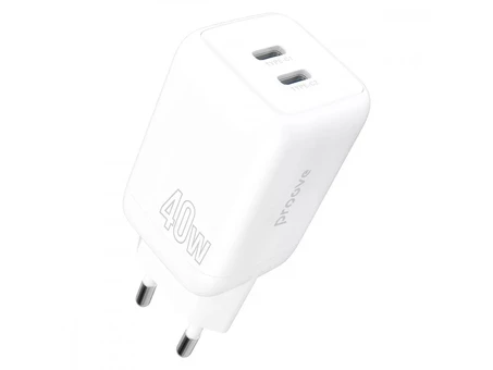 МЗП Proove Silicone Power 2Type-C 40W white