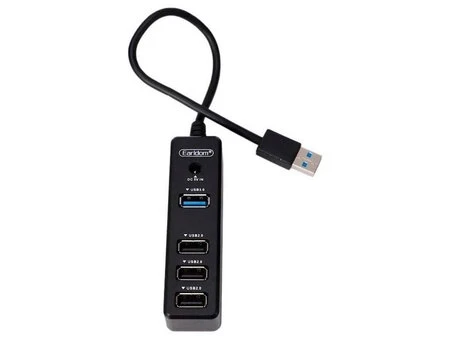 USB 3.0 HUB Earldom ET-HUB007 4in1 (0.20m) black