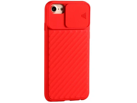 Силікон Hide Camera iPhone 6/7/8/SE 2 Red