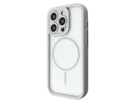 Накладка Clear Shock MagSafe iPhone 15 Pro grey