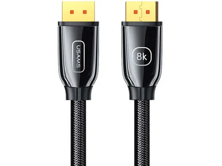 Кабель Usams US-SJ533 DisplayPort to DisplayPort 3m black