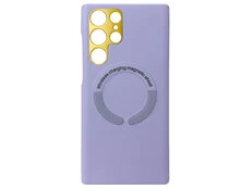 Leather Case MagSafe Samsung S23 Ultra new lavander