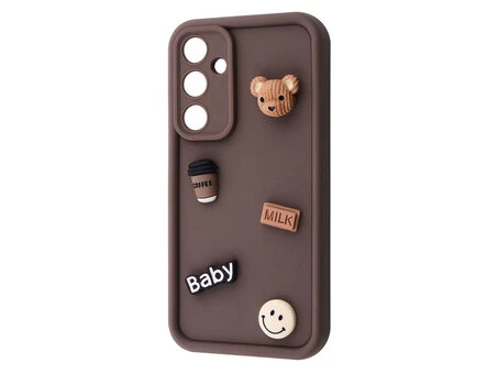 TPU 3D Toys Camera Samsung A25 brown