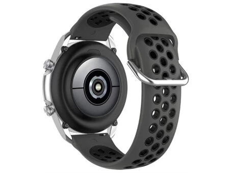 Ремінець Sport Xiaomi Amazfit/Bip/Samsung 22mm dark gray/black