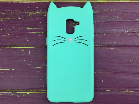 3D CAT'S Samsung A8+ (18) A730 Mint
