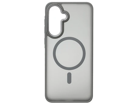 Shadow Matt Metal Buttons Corrugated MagSafe Samsung A56 silver