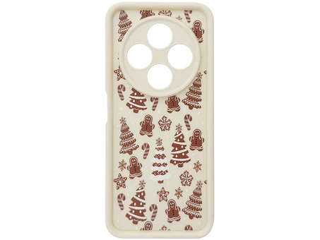 TPU Funny New Year Camera Redmi 14C/A4/Poco C75 beige