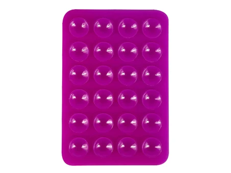 Наліпка на липучках двостороння purple