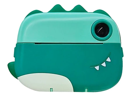 Портативний дитячий фотопринтер Crocodile green